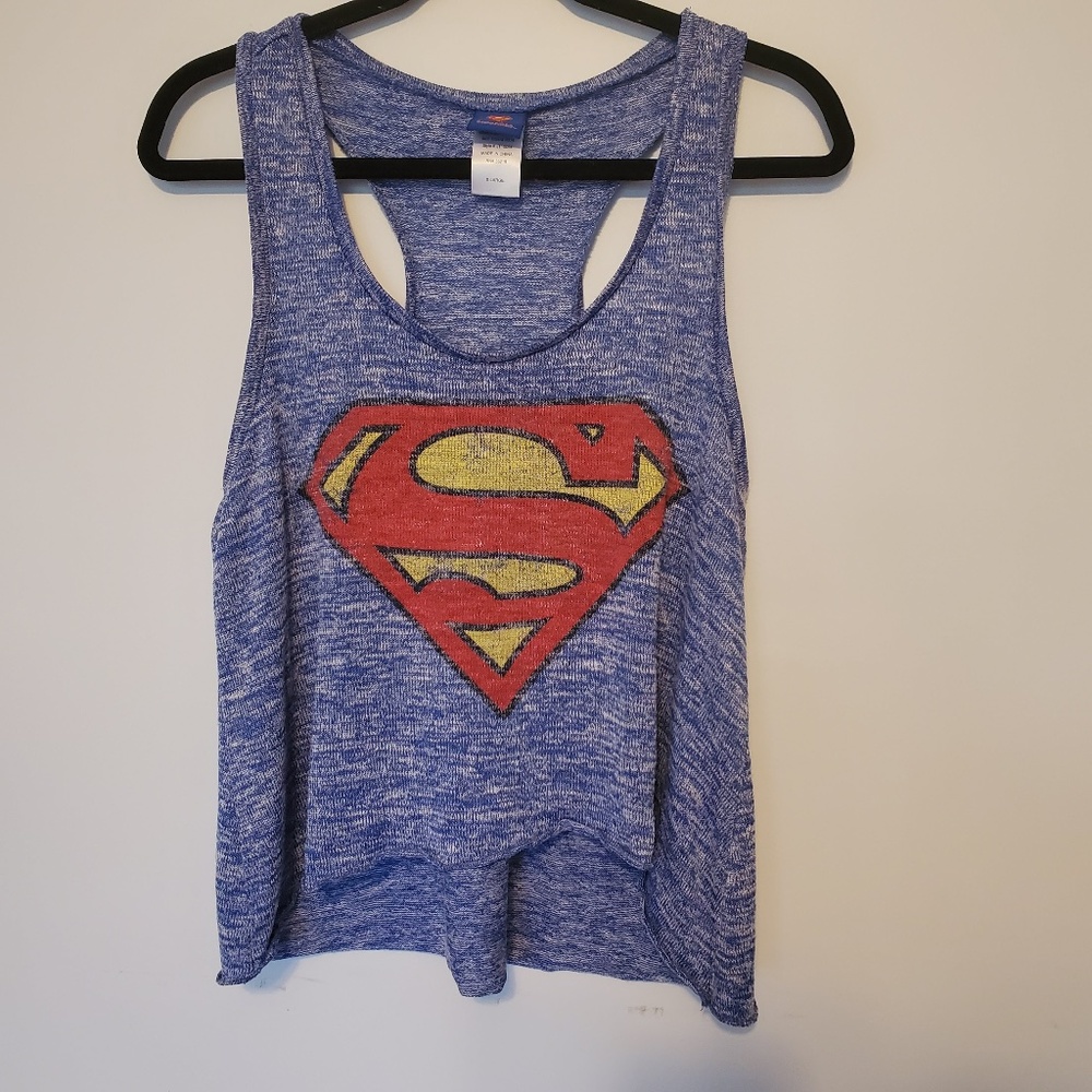 2/$20  superman tank top